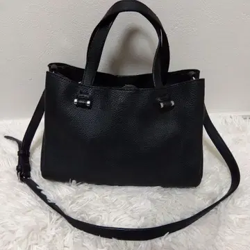 ZARA 블랙 시티백 미디 숄더백 택 포함