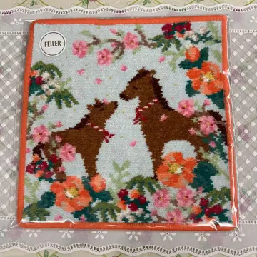 FEILER 페이 타월 손수건 2026년 십이간지 말띠 말 web 한정판