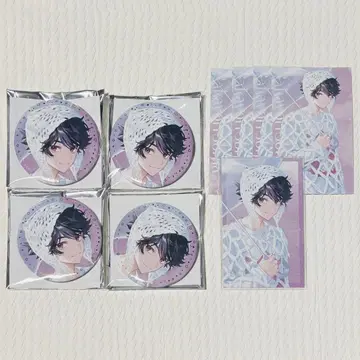 니지산지 사카요리 소마 SUISAI RAIN 폴라로이드 캔뱃지