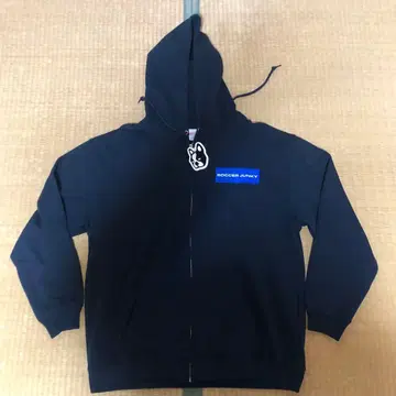 새상품 soccer junky zip 후드티 네이비 XXL 축구 정키