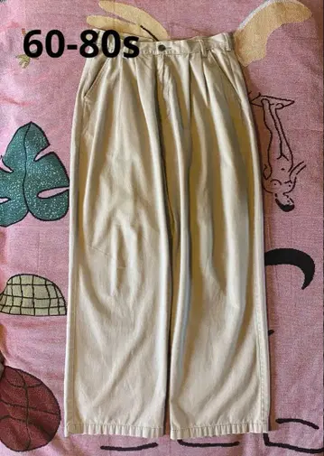 60s unkown 치노 팬츠 배기 OPTI ZIP