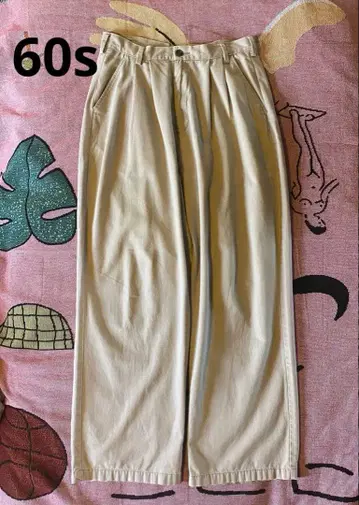 60s unkown 치노 팬츠 배기 OPTI ZIP