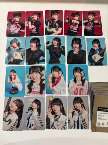 아오키 히나 1st LIVE BLUE TRIP 트레이딩 카드 18장