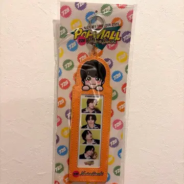 나니와단시 오니시 류세이 포토 카드 키링