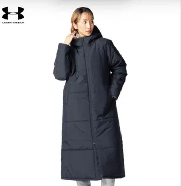 Under Armour 다크 네이비 롱 다운 자켓
