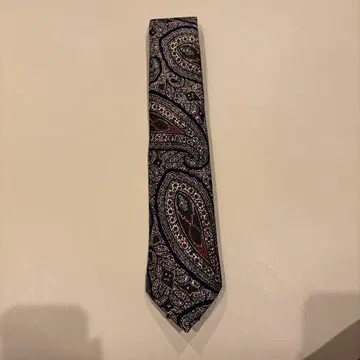 미사용 새상품 MICHAEL J. DRAKE 페이즐리 무늬 넥타이