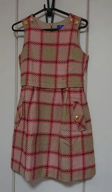 [1/4까지 판매, 새상품] 블루라벨 오버롤 스커트 겨울 상품 미니 38