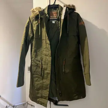 록시 ROXY 자켓 카키 새상품급 무료배송