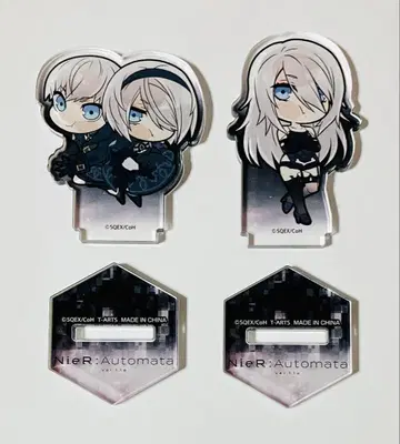 니어 오토마타 피타!데포메 2B 9S A2 아크릴 스탠드