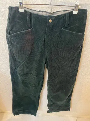 텐더 로인 코듀로이 다크 그린 팬츠