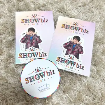 SHOWbiz 2025 스티커 3개 세트
