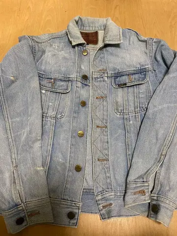라이트 블루 데님 자켓