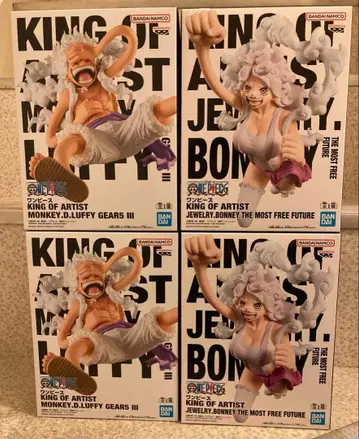 원피스 KING OF ARTIST 피규어 세트 루피 보니