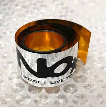 Number_i LIVE TOUR 2025 은색 테이프 풀
