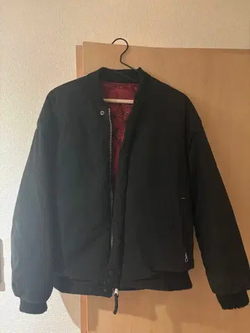 레어 CHALLENGER 블랙 MA-1 플라이트 자켓