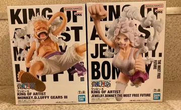 원피스 KING OF ARTIST 피규어 세트 루피 보니