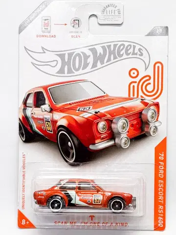 핫휠 ID 70 포드 에스코트 RS1600 체이스