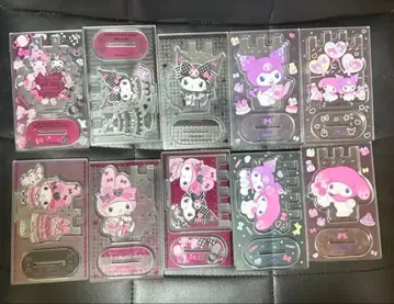 마이멜로디 쿠로미 50th&20th 아크릴 액세서리 스탠드 컴프