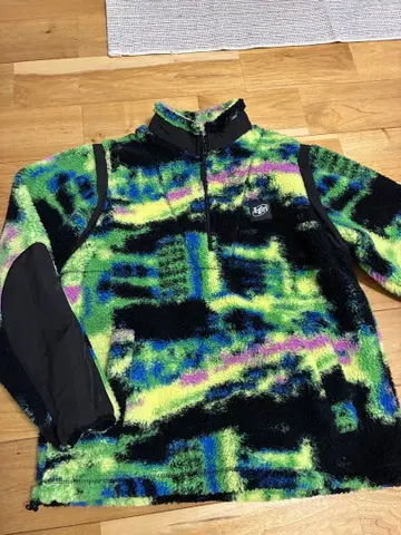 Xgirl 컬러풀 플리스 자켓 베스트