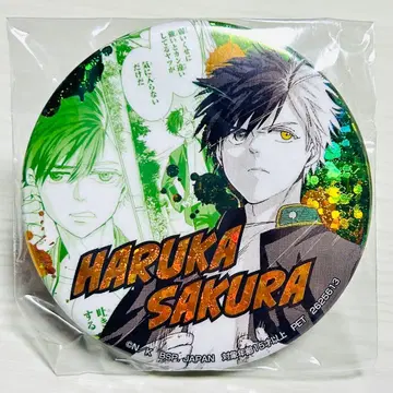 WIND BREAKER 홀로그램 캔뱃지 사쿠라 하루카 남코 한정판 윈브레