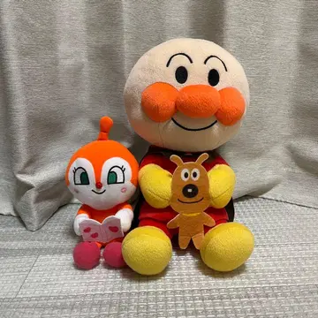 호빵맨과 짤랑이 봉제 인형