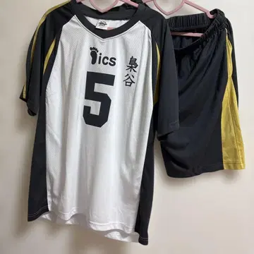 하이큐 후쿠로다니 아카아시 케이지 유니폼 하프 팬츠 10주년 XL