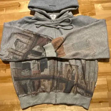 Perush 자유의 여신 뉴욕 크롭 후드티