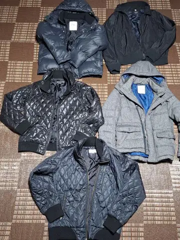 남성용 겨울 의류 묶음 판매