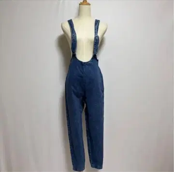 JOUNOU 데님 살로펫 USA제 오버롤 인디고