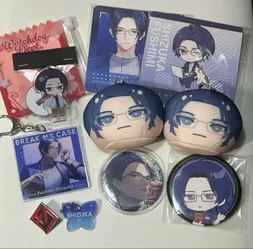 세츠미 시즈카 굿즈 세트 만주 아크릴 스탠드 등