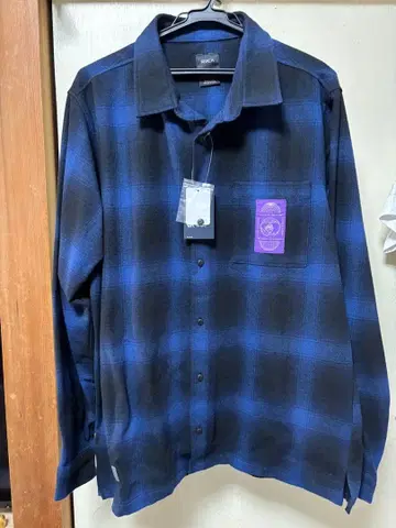 새상품 RVCA 남성용 GLOBAL COMESTIC SHIR 긴팔 셔츠