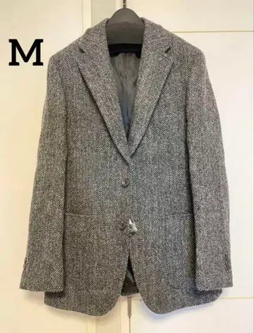 [ SALE ] Harris Tweed 헤링본 테일러드 자켓 M