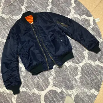 WIND AND SEA MA-1 자켓 네이비 XL