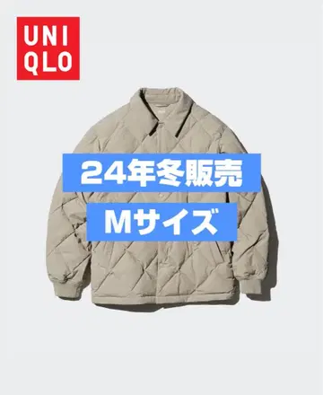 [24년 겨울 판매] UNIQLO 퍼프테크 퀼팅 자켓 M 사이즈