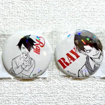 약속의 네버랜드 올스타 캔뱃지 2종 레이