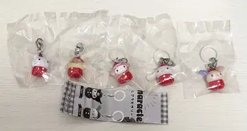 산리오 딸기 메지루시 액세서리 5종 세트