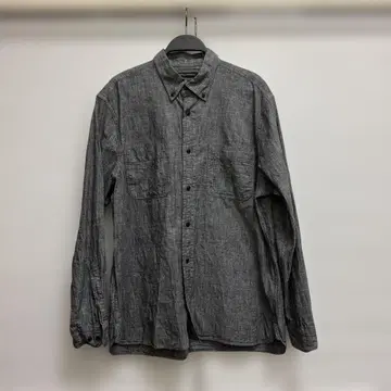 BANANAREPUBLIC 블랙 샴브레이 셔츠