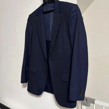 Paul Smith 네이비 스트라이프 비즈니스 자켓