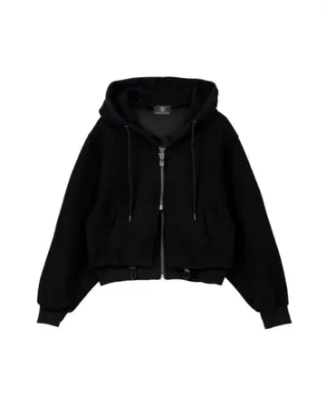 (Rosen Kreuz) 레이어드 크롭 더블 집업