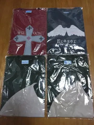 아쿠에리안 에이지 티셔츠 4장 세트