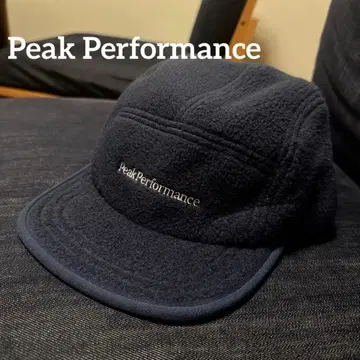 Peak Performance 네이비 캡 보아 플리스 가을/겨울 모자