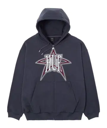 HUF 별 모양 로고 후드티 M 사이즈