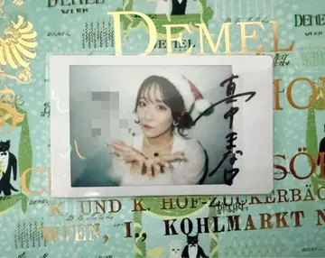 FRUITS ZIPPER 마나카 마나 폴라로이드 사인