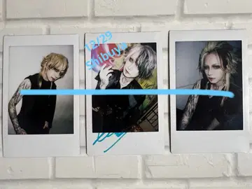 JILUKA Zyean 친필 사인 폴라로이드 세트