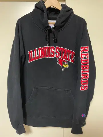 90s Champion 헤비 웨이트 후드티 블랙 XL 레드버즈