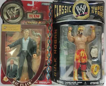 JAKKS사판 WWE 프로레슬링 피규어 헐크 호건 & 릭 플레어