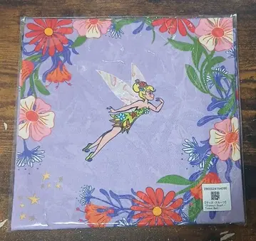 디즈니 팅커벨 스카프 미사용 새상품