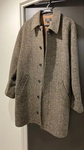 A.P.C. 울 코트 택 포함 새상품