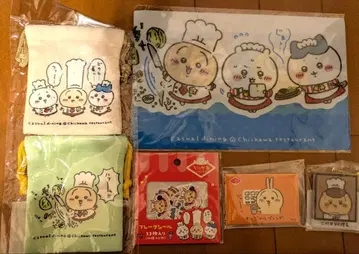 치이카와 레스토랑 굿즈 세트
