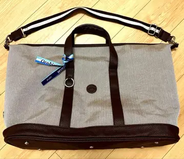 오로비안코 캔버스 보스턴 백